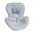 thumbnail image 2 of Arnés para Asiento de Coche de Muñeca Bebé, Suave, para Juego de Simulación, Regalo para Niños, Juego de Rol, Asiento de Coche, Decoración para Coche Azul, 2 of 8