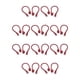 thumbnail image 1 of sweethay Gancho antipérdida para auriculares Auriculares compatibles con Bluetooth Gancho antipérdida Auriculares inalámbricos Gancho anticaída, rojo Rojo 10piezas, 1 of 4