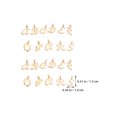 thumbnail image 5 of 130 mini dijes del alfabeto: colgantes de aleación con letras ABC para hacer joyas DIY - Dijes iniciales de la A a la Z para hacer pulseras y collares, 5 of 5