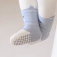 thumbnail image 5 of LYMAYTER ‌Baby Toddler Non-Slip Socks 1 Pair Unisex Thick Cotton Ankle-Loose Floor Socks for Boy Girl 0-8Y, 5 of 7