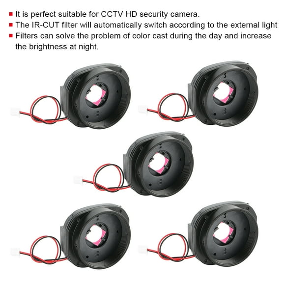 Conmutador De Lentes De Montaje IR-Cut CS, Soporte De Lentes De Espectro Completo Para Accesorios De Seguridad CCTV IP HD, Accesorios Para Cámaras