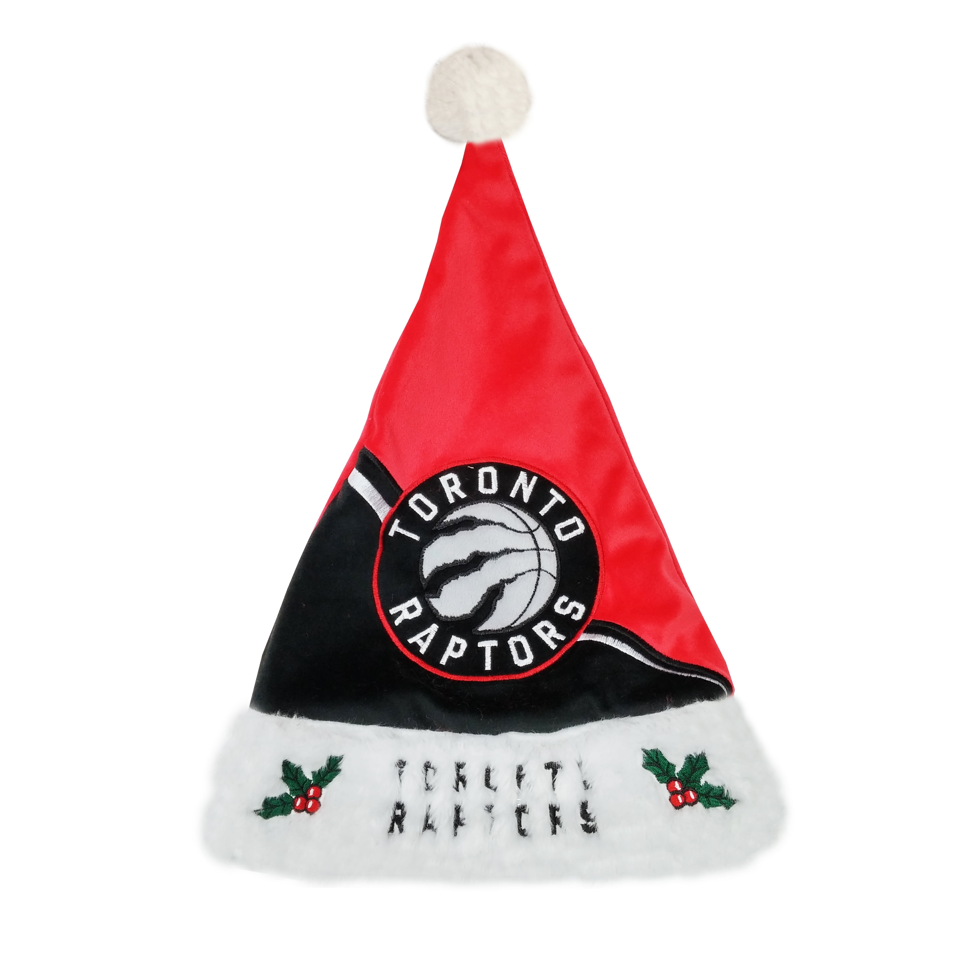 Toronto Raptors Colorblock Santa Hat 
