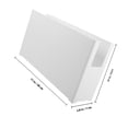 thumbnail image 2 of FENGGUIQU 2Pcs White Desktop Storage Rack Classroom Organizer for Documents Books and Office Supplies, 2 of 8