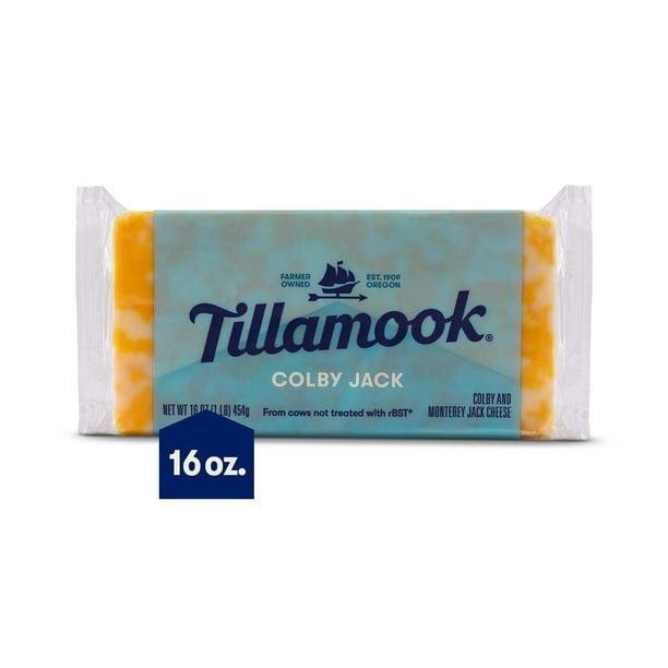 Tillamook Colby Jack Cheese Block, 1 lb