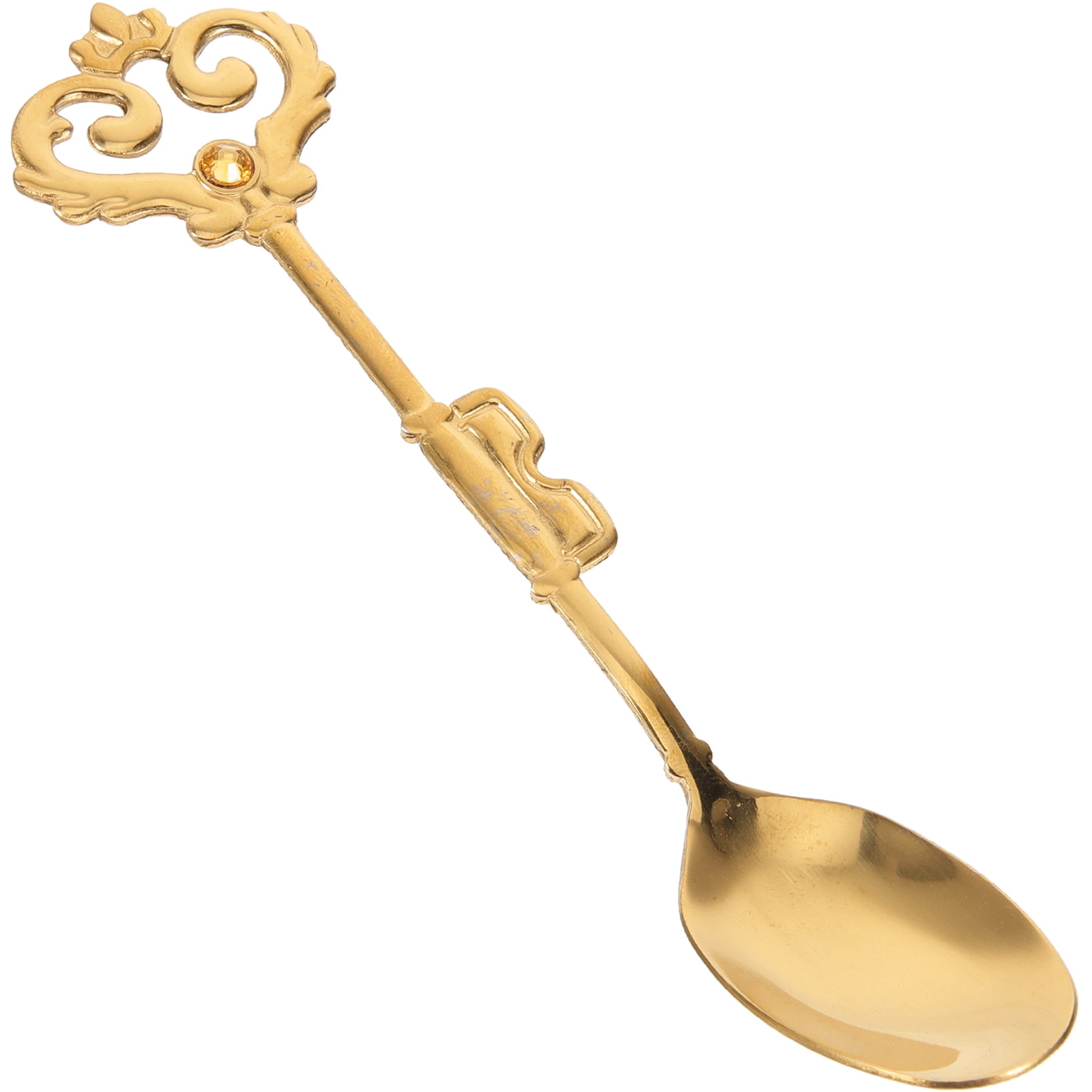 Ice Cream Spoon Stainless Steel Dessert Spoon Metal Tablespoon Soup