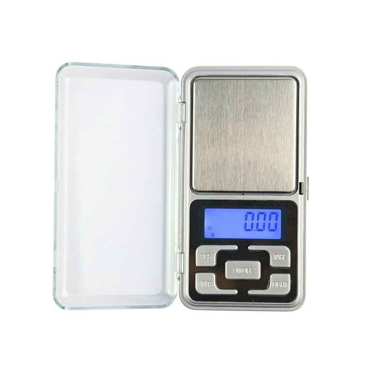 Electronic Pocket Scale 500g/0.01g Precision Jewelry Scale Balance for Diamonds and Gram Weight, Women's, Size: 4, Grey Type