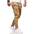 thumbnail image 3 of Pantalón Jogger Cargo Para Hombre Strech Casual Moda, 3 of 4