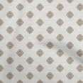thumbnail image 1 of oneOone Viscose Chiffon Brown Fabric Asian Ornamental Dress Material Fabric Print Fabric By The Yard 42 Inch Wide, 1 of 4