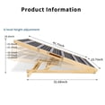 thumbnail image 2 of 2026 Upgraded Adjustable Dog Ramp for Couch 6-Height 14" to 25" Portable Pet Ramp with Non-Slip Traction Pad Stable Dog Stairs for Small Dogs Sofa Bed and Car Use, 2 of 10