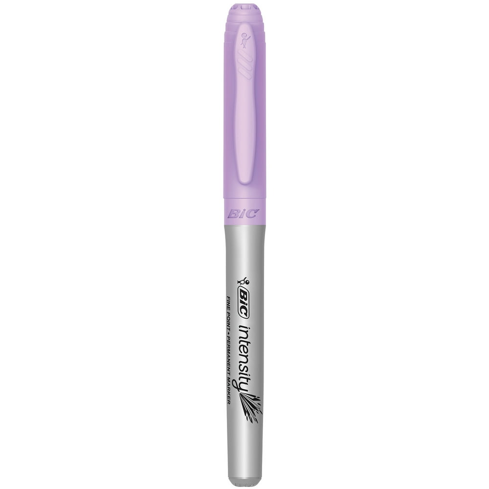 BIC Intensity Permanent Marker, Fine Point, Polynesian Purple, Single