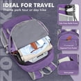 thumbnail image 4 of Mochila ZOMAKE ligera y plegable de 30 litros para viajes de senderismo, 4 of 6