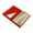 Red, variant on STARTIST Dominos Set Game Board Game Fun Game Night with Portable Box Activity Classic Blocks Game 28 Pieces Dominoes for Adults Teens Red