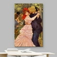 thumbnail image 3 of wall26 Canvas Print Wall Art Dance at Bougival by Pierre Renoir People Historic Illustrations Fine Art Traditional Scenic Colorful Multicolor Ultra for Living Room, Bedroom, Office - 12"x18&quot, 3 of 5