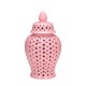 thumbnail image 1 of Jarrón decorativo de cerámica con forma de jengibre, para decoración, para guardar objetos, versátil y elegante. 10cmx10cmx22cm, 1 of 9