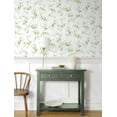 thumbnail image 2 of NextWall Blossom Floral Trail Peel and Stick Wallpaper (Wheatfield & Sage), 2 of 18