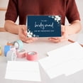 thumbnail image 2 of Koyal Wholesale Wedding Day Cards with Envelopes Set of 8 Navy Blue White Florals To My Bridesmaid On My Wedding Day, 2 of 5