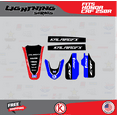 thumbnail image 2 of Kalair GFX Graphics Kit for Honda CRF250R (2004-2005) Lightning Series, 2 of 5