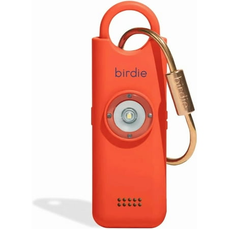 Rechargeable Personal Safety Alarm for Women, 130dB Self Defense Keychain Alarm with SOS Strobe Light, Low Battery Notice, Loud Siren Safety Keychain for Girls Kids Elderly - Purple