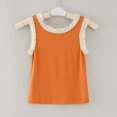 thumbnail image 2 of Gibobby Camisa De verano Camiseta sin mangas de baile para niños pequeños y niñas （Rojo， 3-4 Años), 2 of 3