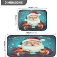 thumbnail image 3 of GZHJMY Kitchen Rug Set of 2, Cute Santa Claus Cushioned Anti-Fatigue Kitchen Mat Non Slip Washable Floor Mat Comfort Standing Mats for Office, Home, Laundry Room Carpet Runner, 3 of 7