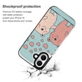 thumbnail image 2 of Compatible with iPhone 11 12 13 mini 14 15 16 Pro Max Plus Wallet Case with Card Holder, PU Leather Kickstand Card Slots Case ( Cute Bear Love, iPhone 12 Pro Max), 2 of 7