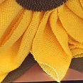 thumbnail image 7 of 16.5" Burlap Sunflower Wreath Artificial Yellow Sunflower Spring Summer Wreath Front Door Wreath for Indoor Outdoor Home Office Wall Wedding Holiday Decoration, 7 of 7