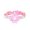 Pink, variant on Flower Tie Rhinestone Cat Collar with Secure Metal Buckle Adjustable Pet Necklace for Puppy and Feline Companions