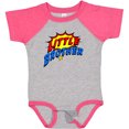 thumbnail image 3 of Inktastic Little Brother Superhero Boys Baby Bodysuit, 3 of 5