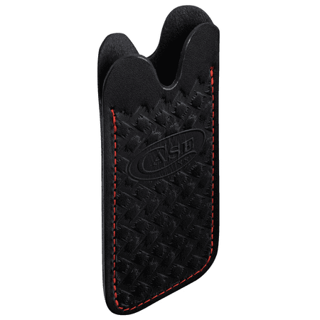 CASE XX Knives 41411 Black Leather Herringbone Slip for Medium Pocket Knife