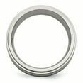 thumbnail image 2 of Titanium Polished/Brushed Enameled 1/4ct tw. Diamond 9mm Band, 2 of 8