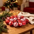 thumbnail image 6 of Christmas Home Decor, Painted Odd Shaped Christmas Ball Set, Christmas Decor Indoor, Christmas Ball, Christmas Tree Ornaments, for Christmas Gifts, Home, Party Decoration, 6 of 6