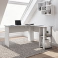 thumbnail image 5 of Techni Office Solutions 53.5" Gray Durable L-Shaped Computer Desk, 5 of 9