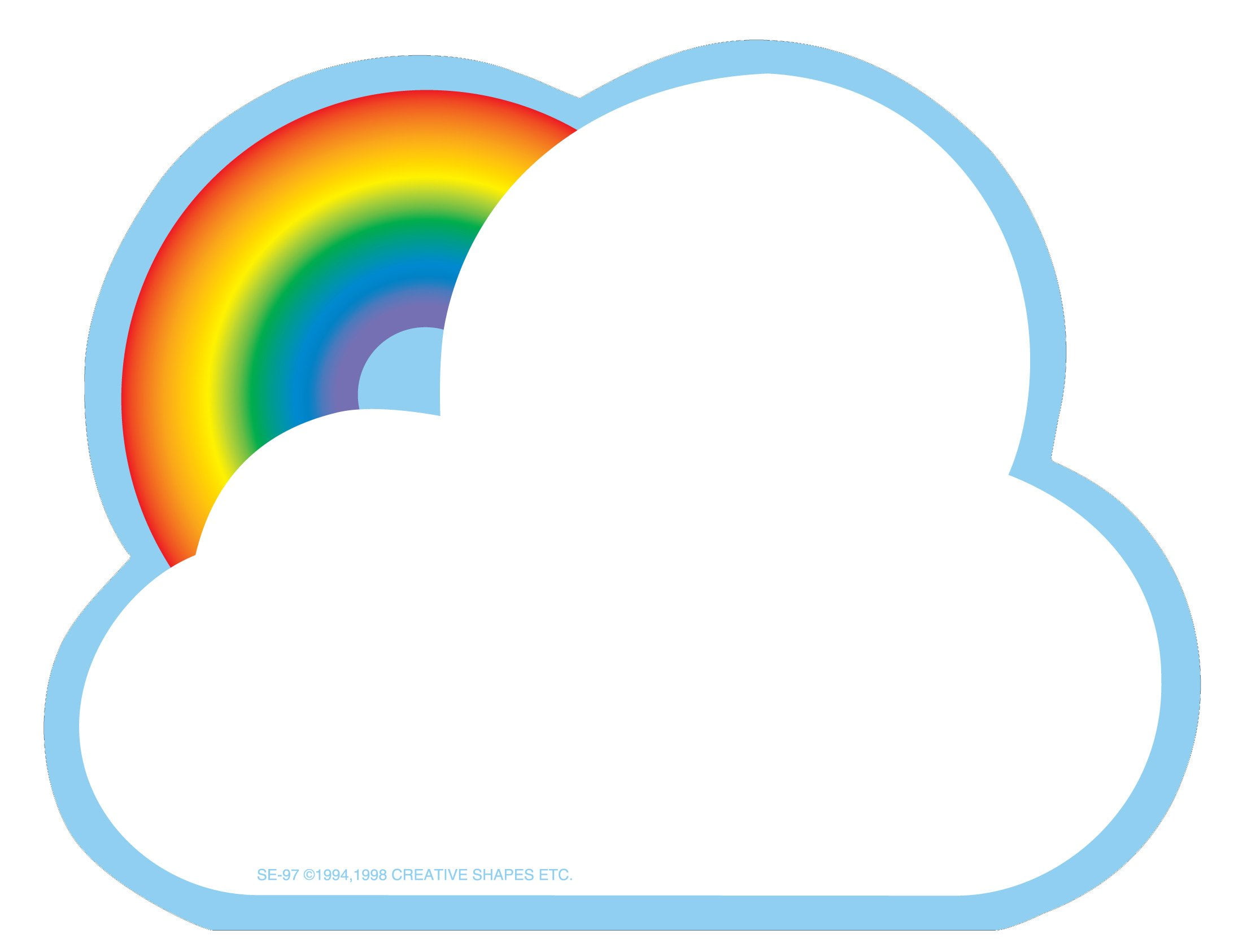 Large Notepad - Rainbow