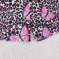 thumbnail image 7 of Tiijoy Girls Summer Butterfly Graphic Short Sleeve T-Shirt Leopard Shorts Set, Sizes 7-8, 7 of 7