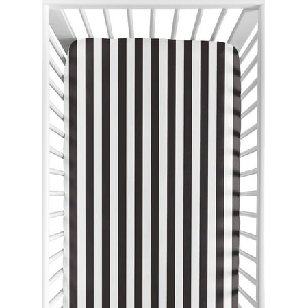 UPC: 0846480024491 | Paris Collection Crib Sheet – Stripe