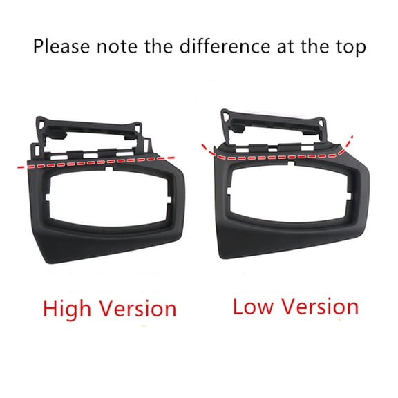 Fauful Car Front Dashboard Lamp Switch Cover Trim For Ford Focus 2012-2018 Low Version