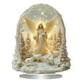 thumbnail image 2 of Angel & Elf 2D Flat Acrylic Desktop Decoration, 4 Styles Acrylic Desktop Stand Display Ornament for Desk & Home Shelf Modern Decorative Piece, 2 of 4
