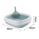 thumbnail image 3 of Elevate - Caja de Arena para Gatos a Prueba de Salpicaduras, Bandeja para Perros Extraíble Fácil de Limpiar, Caja de Arena para Cama, Caja de Arena Se Azul Medio, 3 of 8