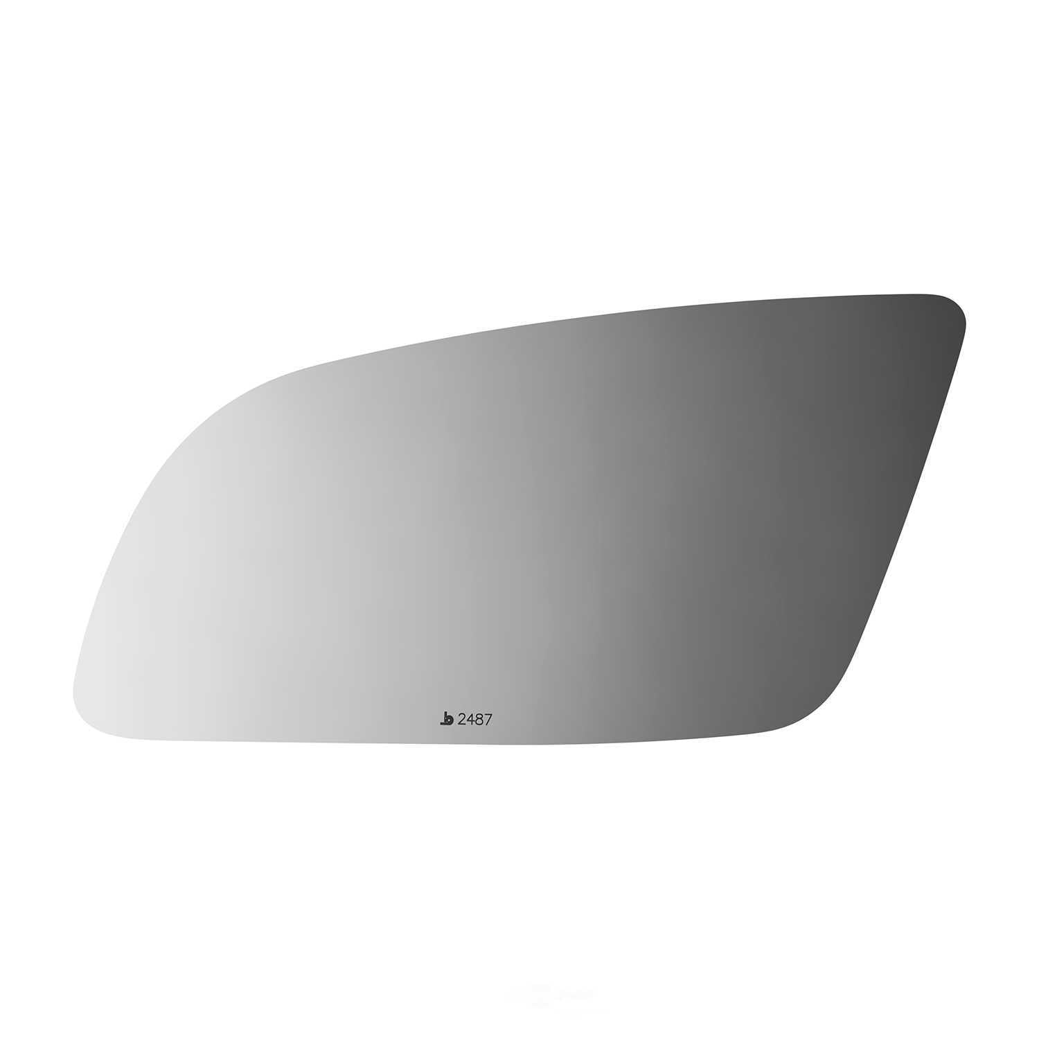 Burco 2487 Driver Side Flat Replacement Mirror Glass for Chevy Camaro