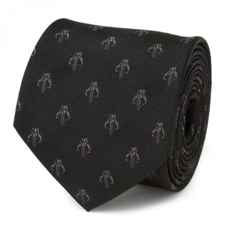 Star Wars The Mandalorian Mythosaur Skulls Silk Tie