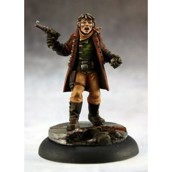 Reaper Miniatures Rudd Starslider, Space Smuggler #50302 Chronoscope Mini Figure