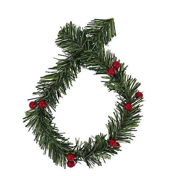 Haute Decor GarlandTies, 20 Pack 14 inches Long (Noble Pine with Berries)