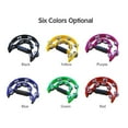 thumbnail image 3 of EIMELI Double Row Handheld Tambourine Metal Jingles Hand Held Musical Percussion Drum Half Moon Hand Bell, 3 of 7