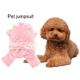 thumbnail image 5 of Adorable Dog Jumpsuit - Lace Belt Decor - Cotton Pet Dog Romper - Lace Jacquard - Four-legged Clothes - Pet Supplies, 5 of 8