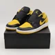 thumbnail image 1 of 553558-072 Nike Air Jordan 1 Low Yellow Ochre Black White Gold Mandarin (Men's), 1 of 6