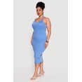 thumbnail image 2 of Women's Plus Size High Waisted Soft Knit Midi Skirt, 2 of 4