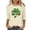 Beige 1, variant on Saint Patricks Day for Women Shamrock 3/4 Sleeve Shirt Funny Irish Graphic Tee Spring Party Tops