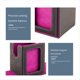 thumbnail image 1 of Caja de Almacenamiento de Tarjetas para Cartas Coleccionables, Caja de Baraja de Cartas con Ventana de Exhibición, Estuche para Baraja de Cartas de Color Caqui, 1 of 10