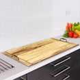 thumbnail image 3 of Noodle Board Stove Cover 30 x 22 inch Wood Stove Top Cover Wooden Stovetop, 3 of 13