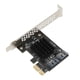 thumbnail image 1 of Tarjeta de expansión PCIe a SATA 3.0, transmisión de 6 Gbps, estable, plug and play, tarjeta controladora PCIe SATA 3.0 para escritorio, 1 of 14